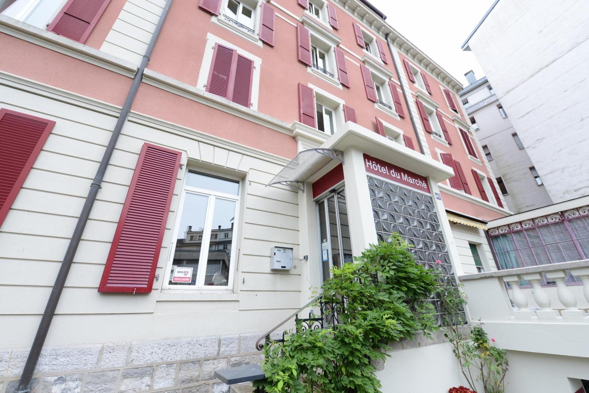 Hotel Du Marche Lausanne Eksteriør billede
